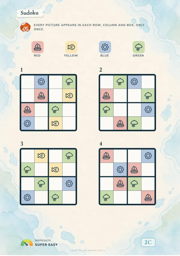 Sudoku with pictures instead of numbers